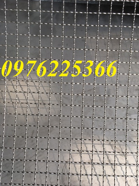 Lưới đan inox 304 ô 5x5,lưới inox đan ô vuông 5x5