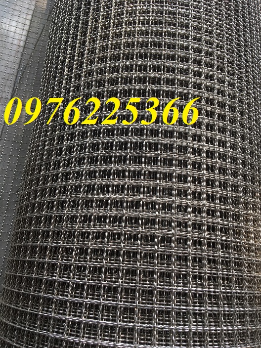 Lưới đan inox 304 ô 5x5,lưới inox đan ô vuông 5x5