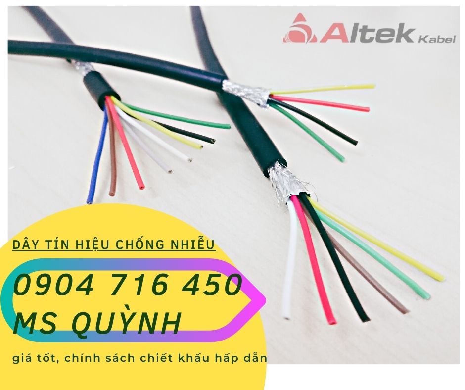 Cáp tín hiệu truyền âm thanh chống nhiễu Altek Kabel