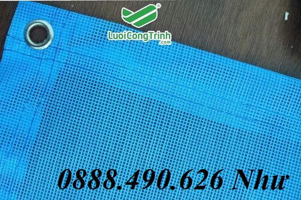 Lưới pvc gia công theo kích thước, in logo thương hiệu công ty