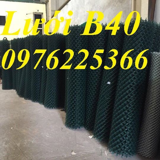 Lưới b40 bọc nhựa khổ 1m6-Lưới thép Hưng Thịnh 