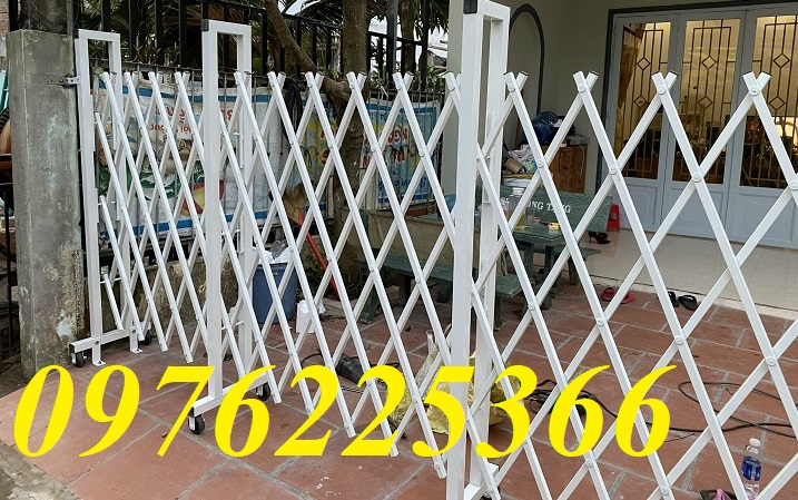 Hàng rào xếp sắt có bánh xe-Hàng rào xếp di động