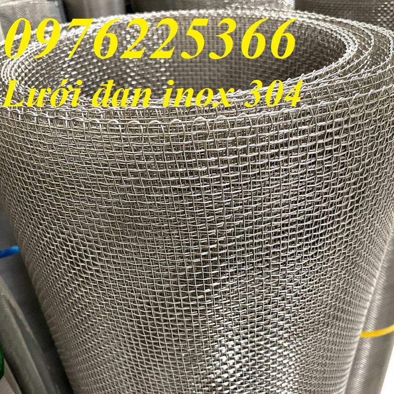 Lưới đan inox 304- Lưới inox chống chuột ,lưới chống côn trùng