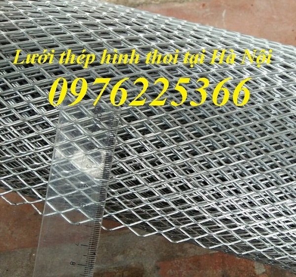 Lưới mắt cáo hình thoi khổ 1mx10m -Lưới mắt cáo dày 5ly