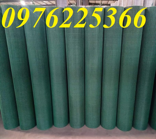 Lưới thép hàn bọc nhựa -Lưới kẽm bọc nhựa 