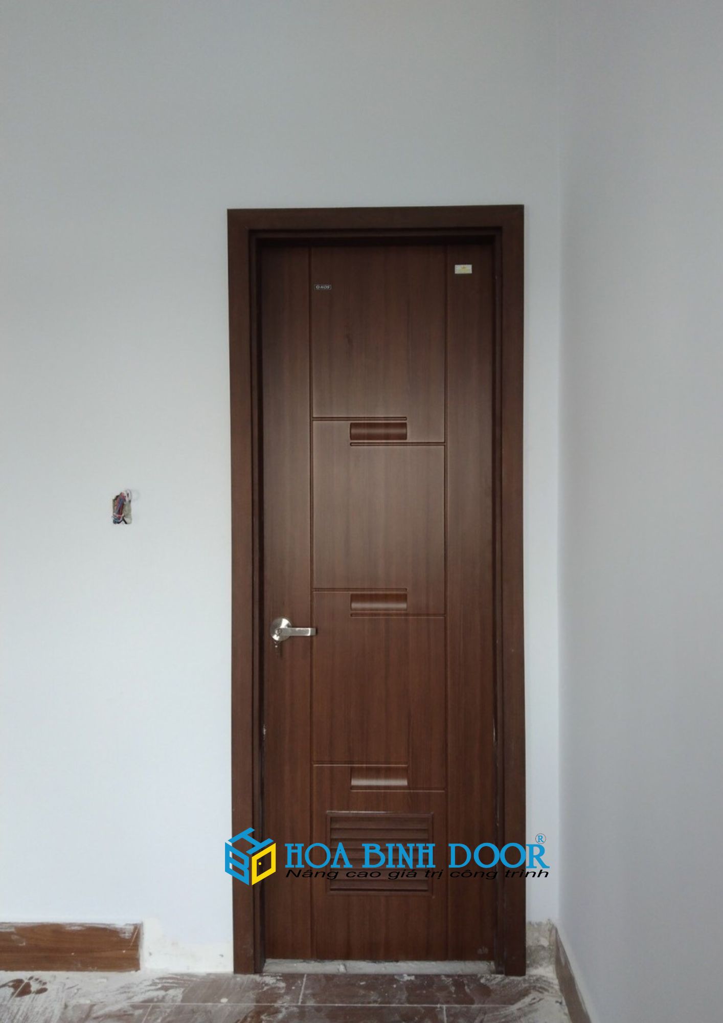 Cửa nhựa giả gỗ abs hàn quốc  Cửa nhựa phòng ngủ giá rẻ