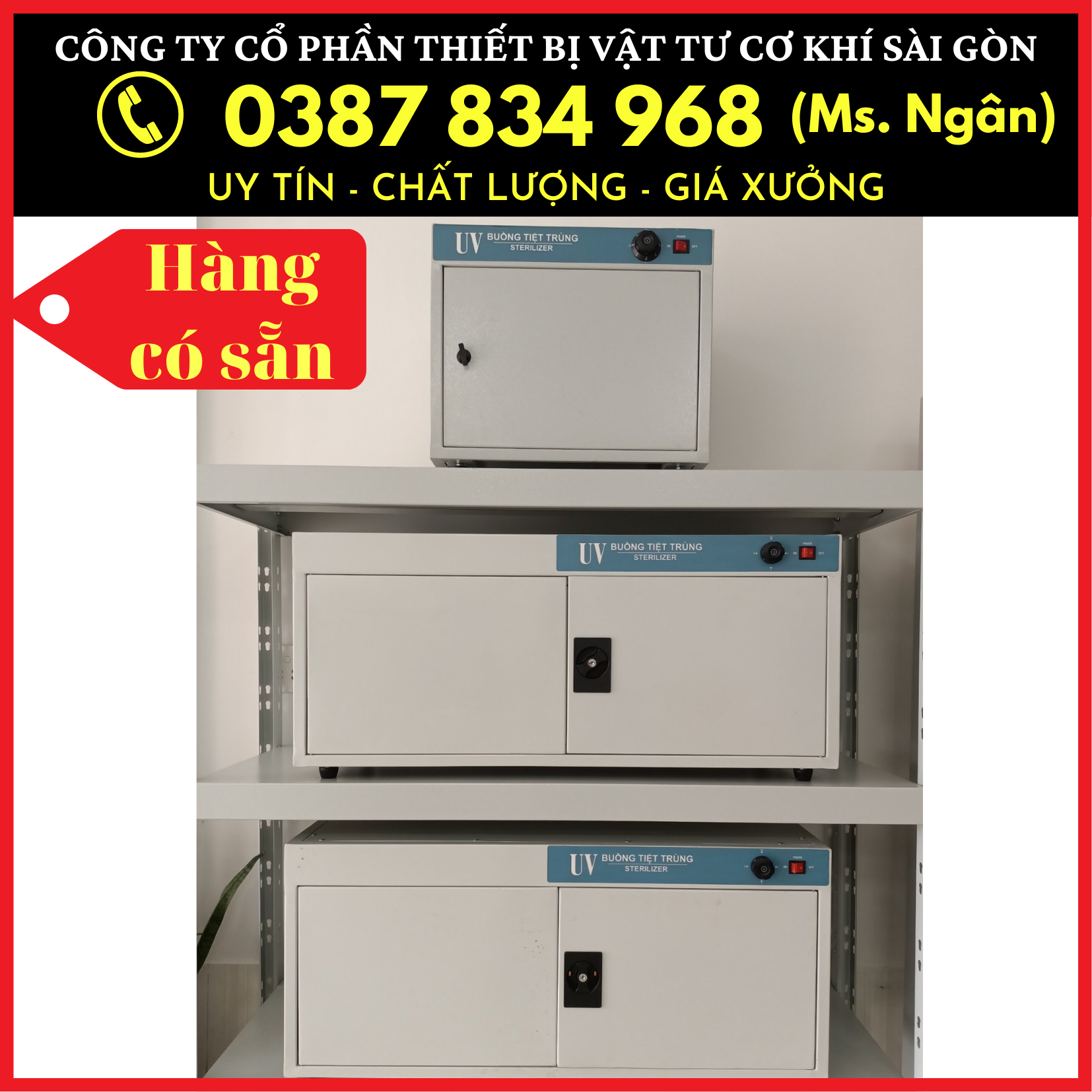 Buồng tiệt trùng UV giá xưởng, đèn UV tiệt trùng