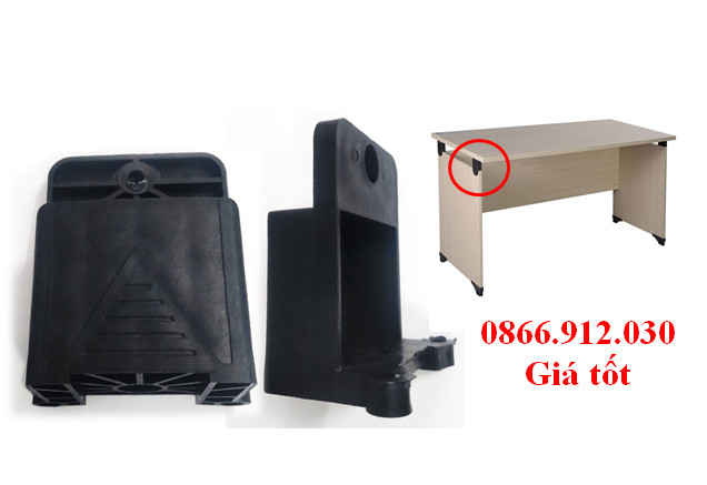 Bộ chân và ke đỡ mặt bàn gỗ công nghiệp, bàn Fami, Hòa Phát