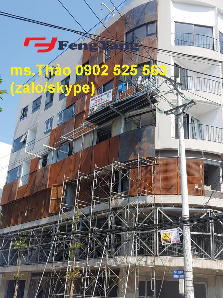 Corten A, thép cảnh quan ngoài trời, thép 
