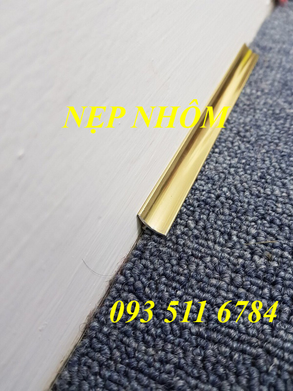 Nẹp góc V Inox vàng Nẹp V nhôm Nẹp góc âm góc lõm