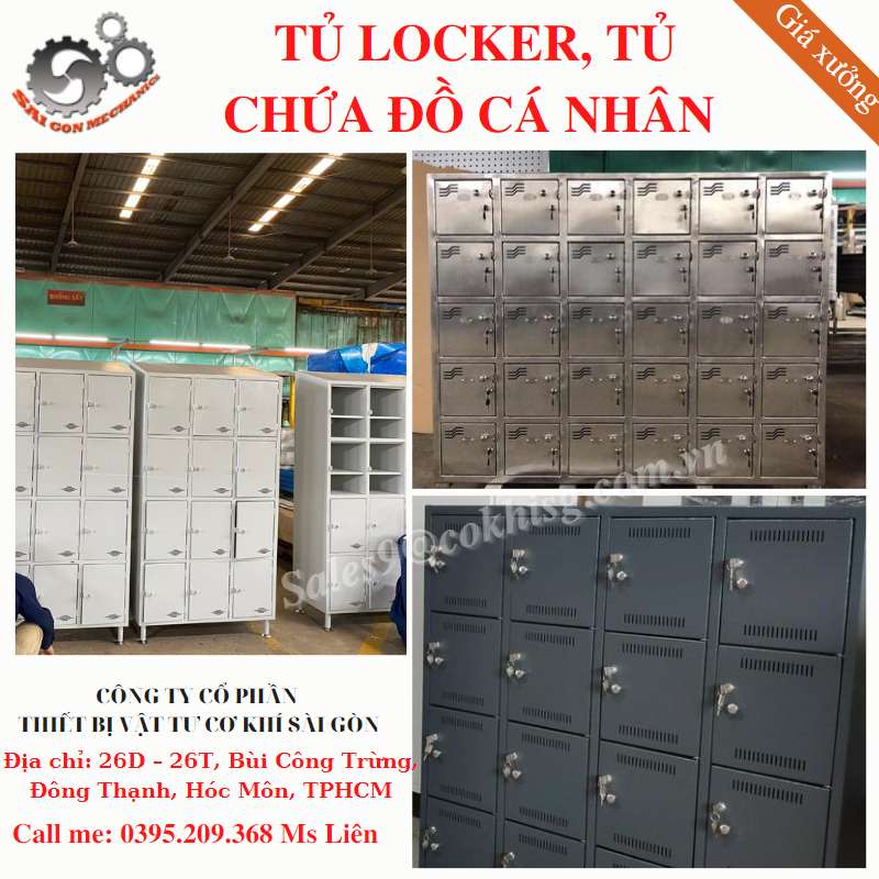 TỦ CÁ NHÂN / LOCKER DÀNH CHO VĂN PHÒNG, NHÀ XƯỞNG
