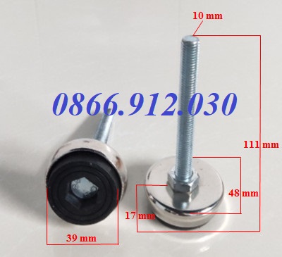 Bulong điều chỉnh độ cao chân bàn ghế thông dụng