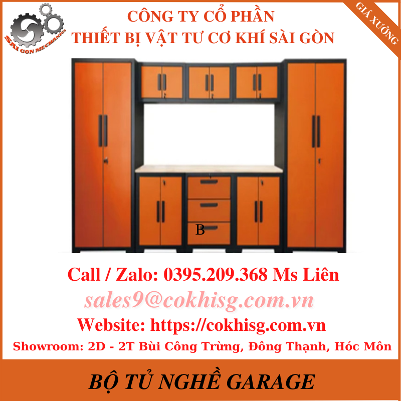 Bộ tủ đồ nghề garage - Ms Liên(0395 209 368)