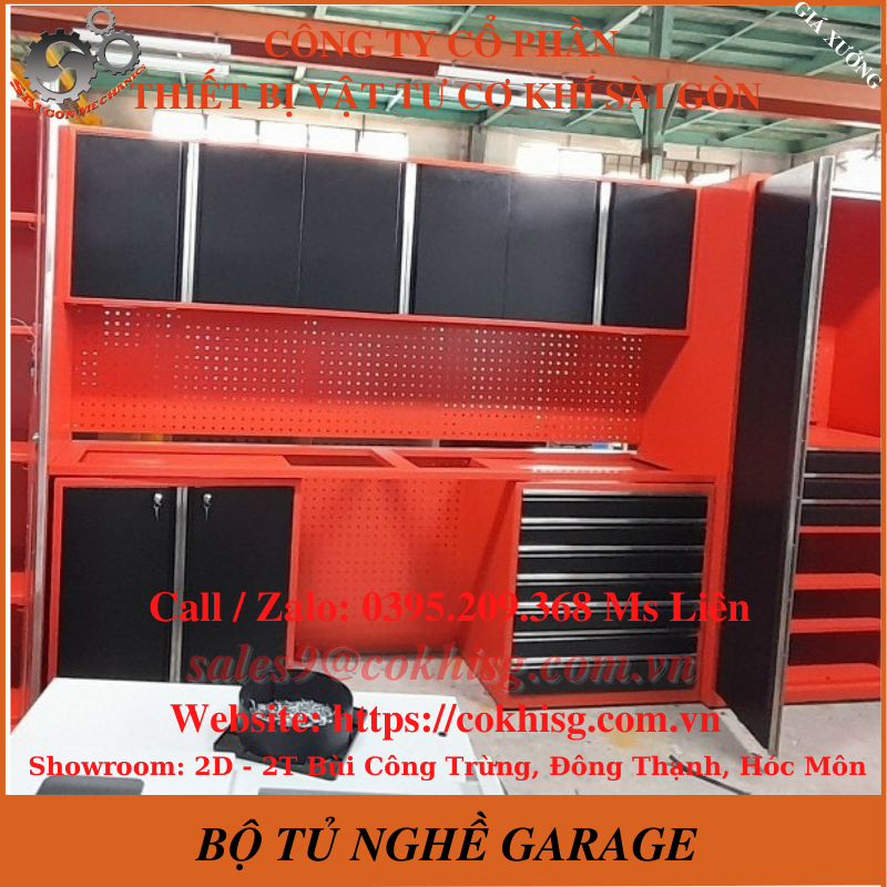 Bộ tủ đồ nghề garage - Ms Liên(0395 209 368)