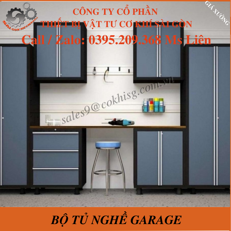 Bộ tủ đồ nghề garage - Ms Liên(0395 209 368)