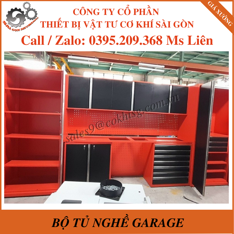 Bộ tủ đồ nghề garage - Ms Liên(0395 209 368)