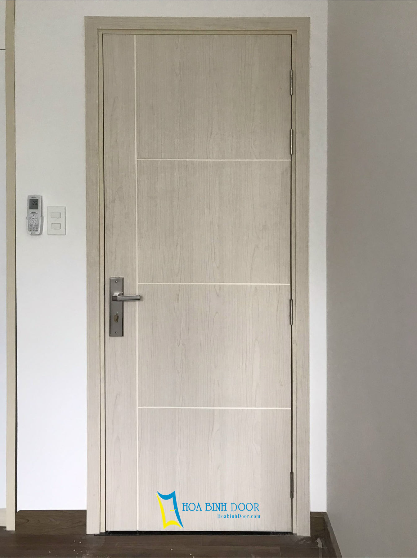 Cửa gỗ MDF phủ WBP laminate