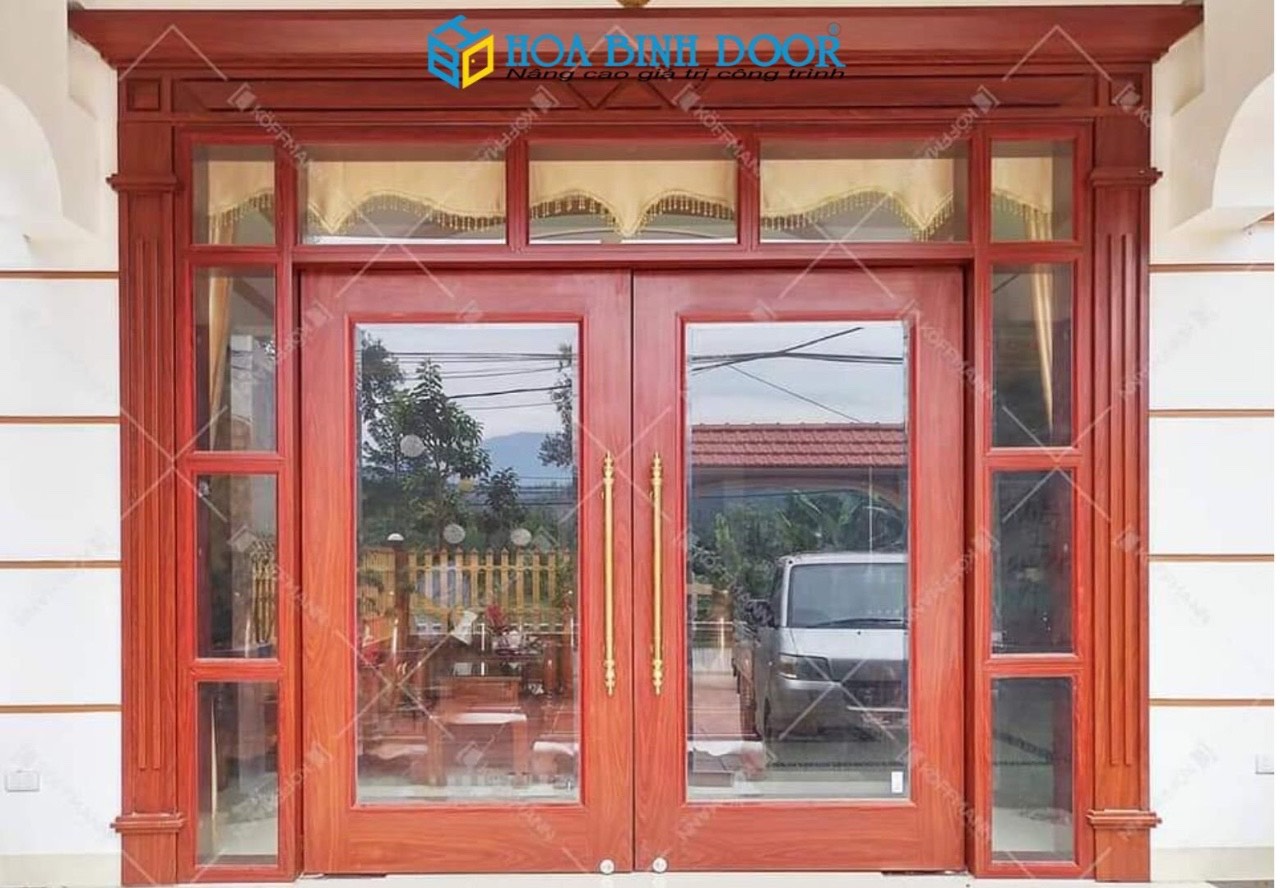 Cửa thép vân gỗ mới nhất hiện nayhoabinhdoor