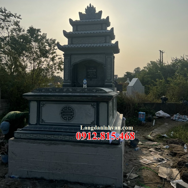 Mẫu mộ đá đẹp bán tại Tây Ninh  -  Lăng mộ, nhà mồ đá Tây Ninh