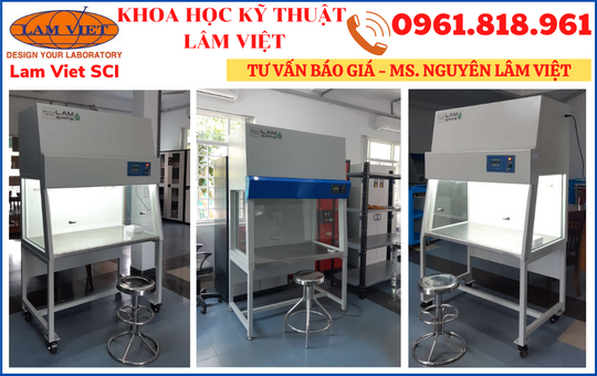 TỦ CẤY VI SINH DÒNG KHÍ THỔI ĐỨNG CÓ CỬA, LV-VC 700