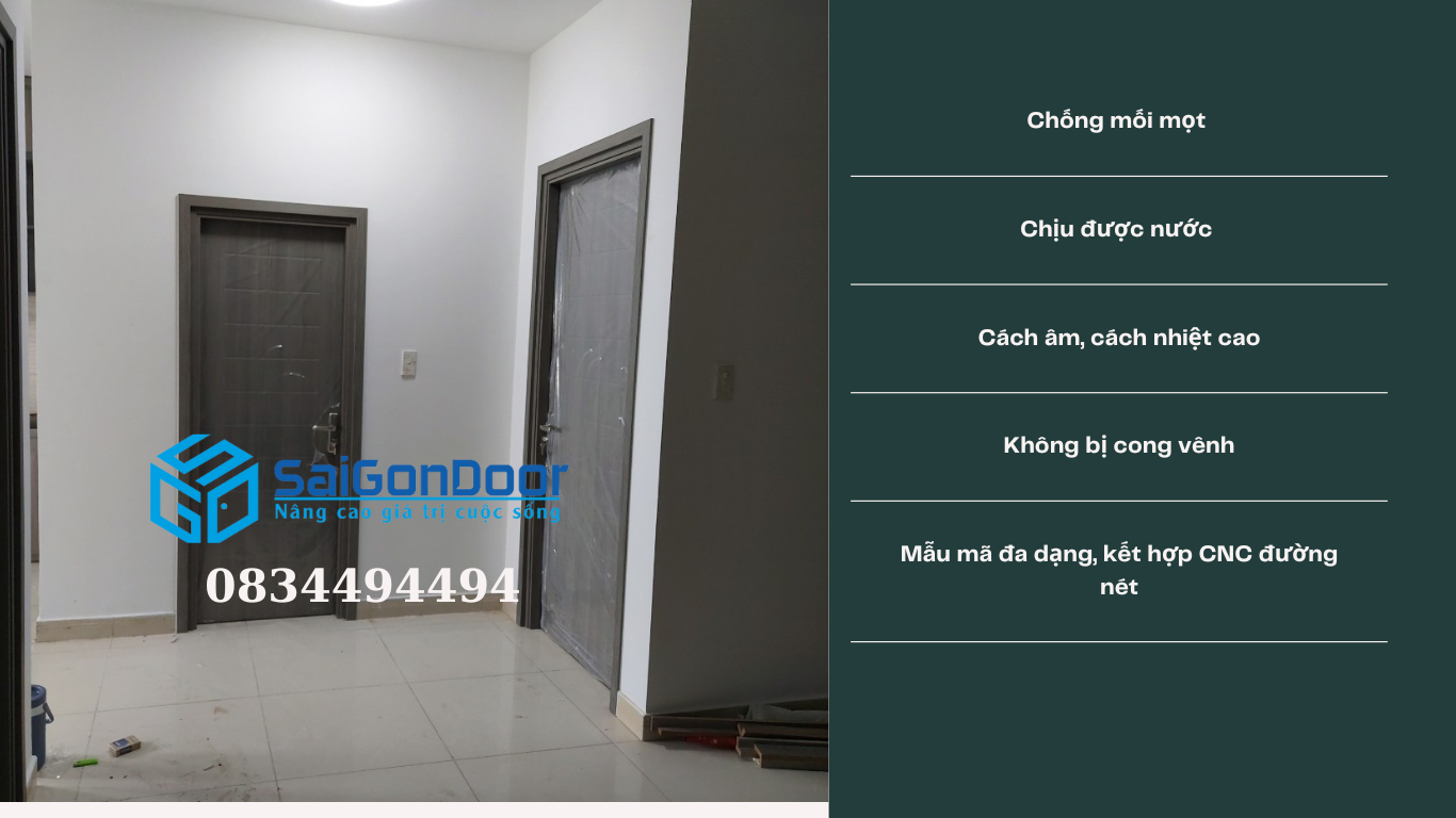 BÁO GIÁ CỬA NHỰA GỖ COMPOSITE TẠI SAIGONDOOR