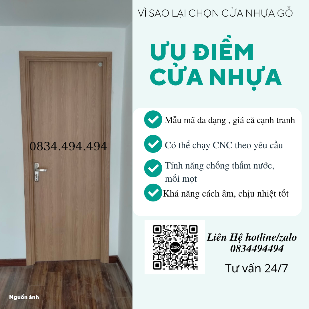 BÁO GIÁ CỬA NHỰA GỖ COMPOSITE TẠI SAIGONDOOR