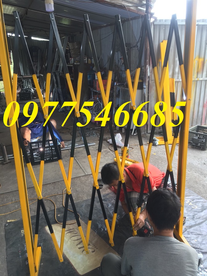 Giá hàng rào xếp,hàng rào xếp gọn ,hàng rào xếp kéo tay