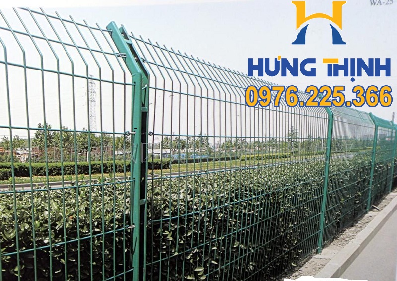 Hàng rào lưới thép ,hàng rào mạ kẽm ,Lưới thép hàng rào