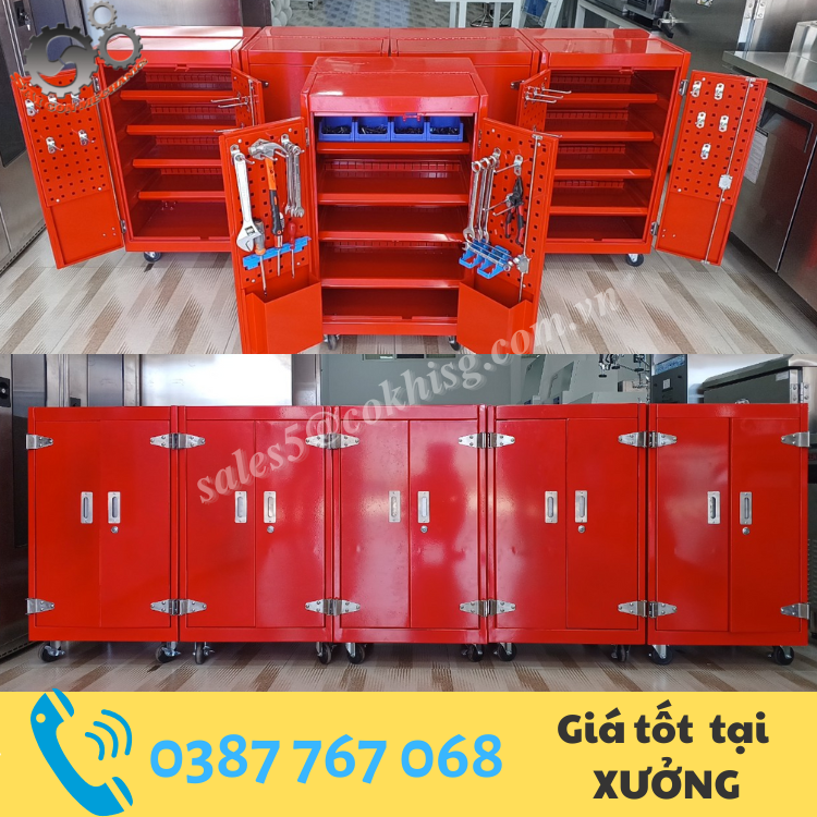 Xe đẩy dụng cụ đồ nghề- cơ khí sài gòn
