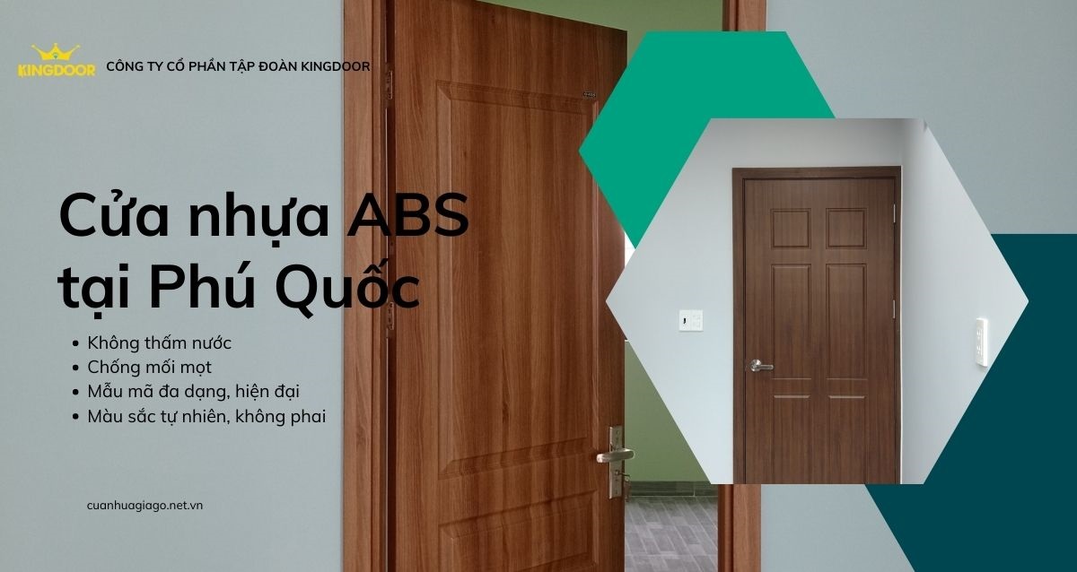 Cửa nhựa ABS tại Phú Quốc, mẫu mã đẹp chất lượng