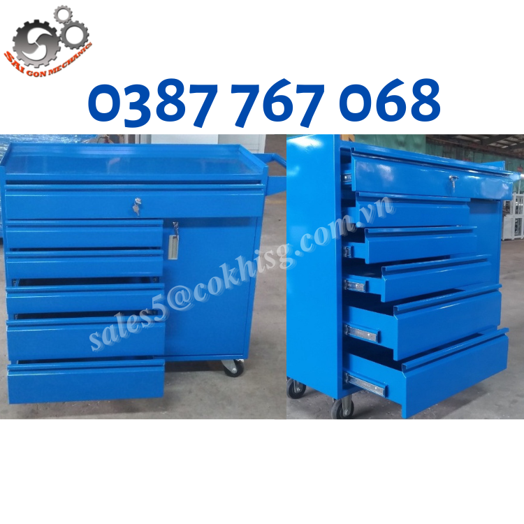 Xe đẩy dụng cụ đồ nghề  - Cơ khí sài gòn