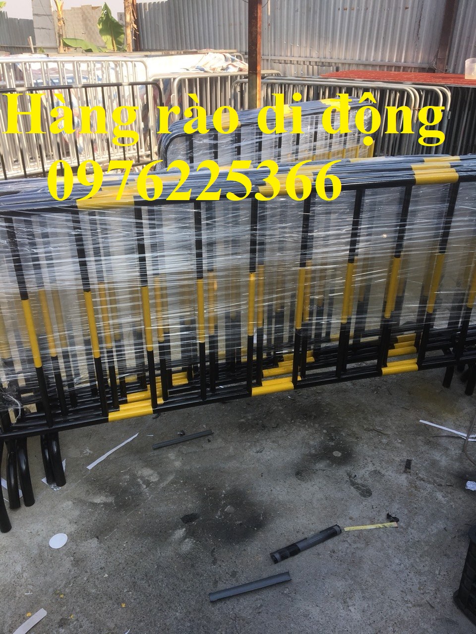Hàng rào chắn di động,barie di động ,hàng rào kiểm soát đám đông