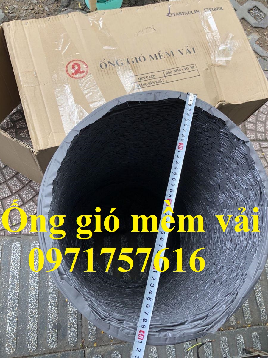 Ống gió simili,ống gió vải mềm tarpaulin ,ống thông gió