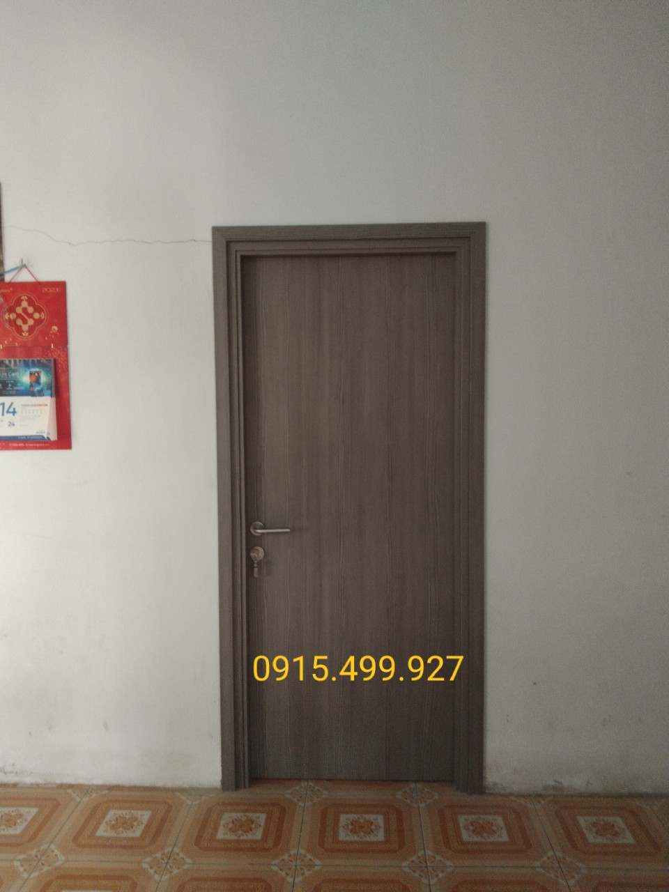 Cửa gỗ công nghiệp WBP Laminate tại Quận 4  Hoabinhdoor