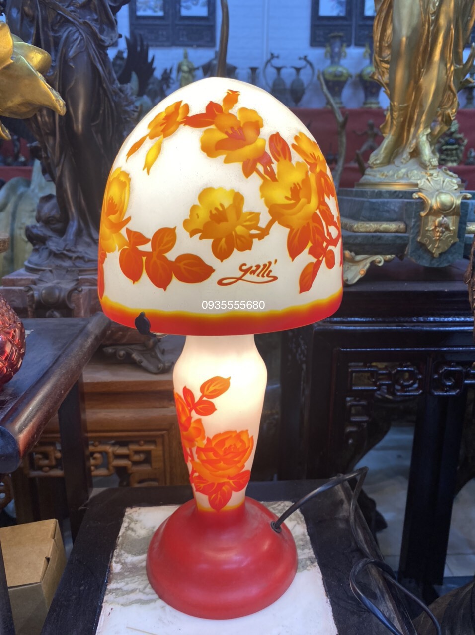 Giao lưu e đèn bàn gale pháp