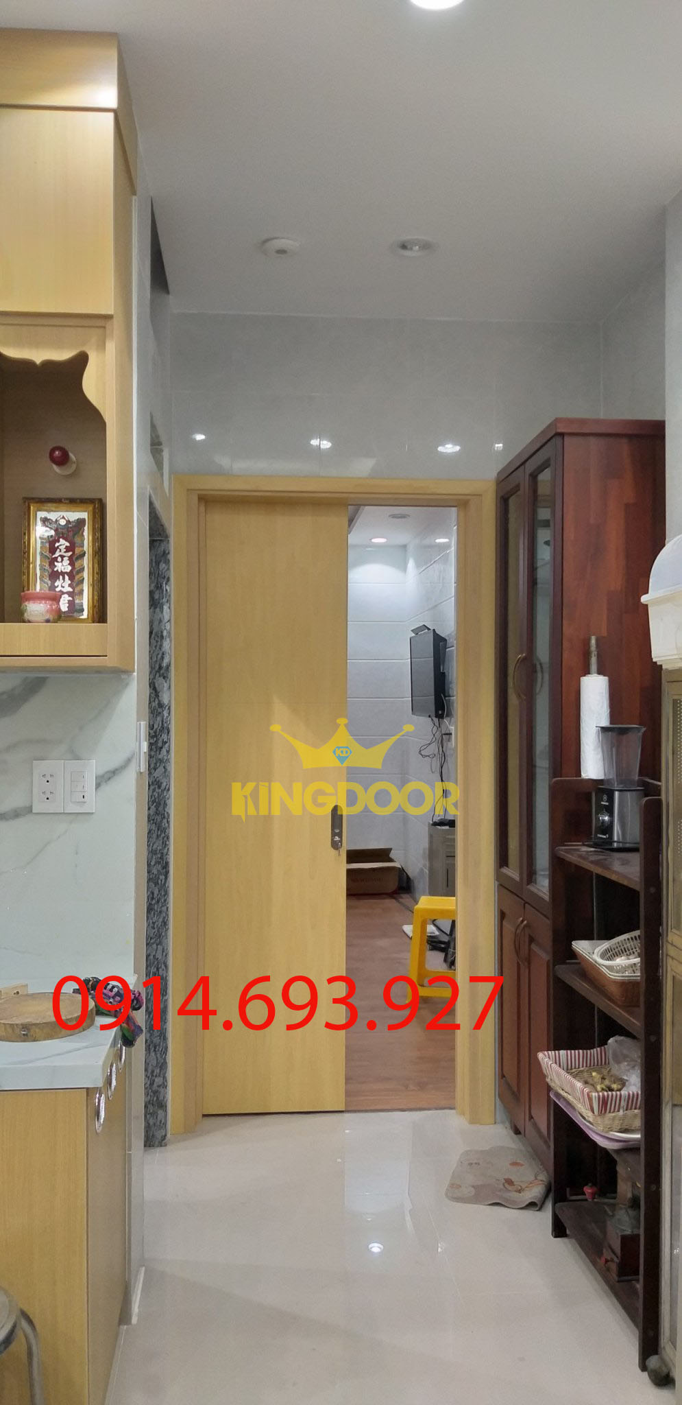 cửa lùa melamine cao cấp tại cửa hàng kingdoor