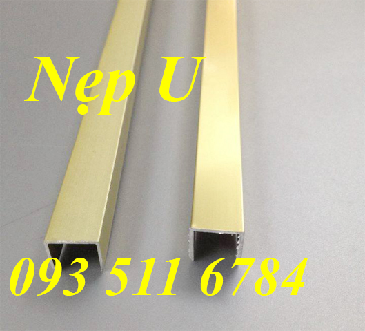 Nẹp Inox trang trí chữ U Nẹp nội thất xây dựng