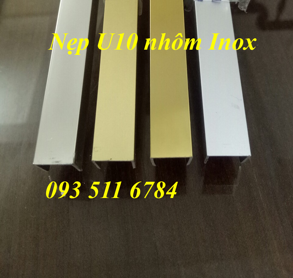Nẹp Inox trang trí chữ U Nẹp nội thất xây dựng