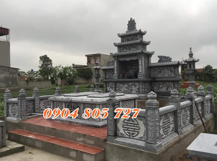 mẫu lăng mộ đá mỹ nghệ xây đẹp tại Bình Phước