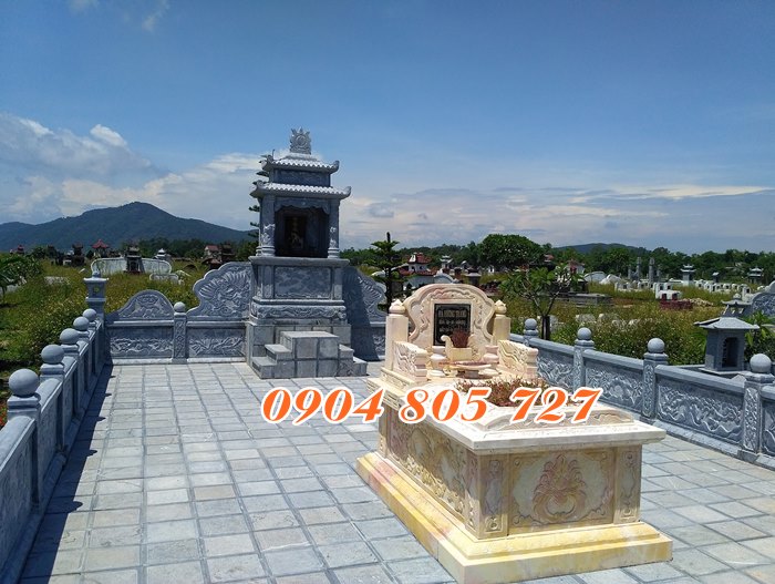mẫu lăng mộ đá mỹ nghệ xây đẹp tại Bình Phước