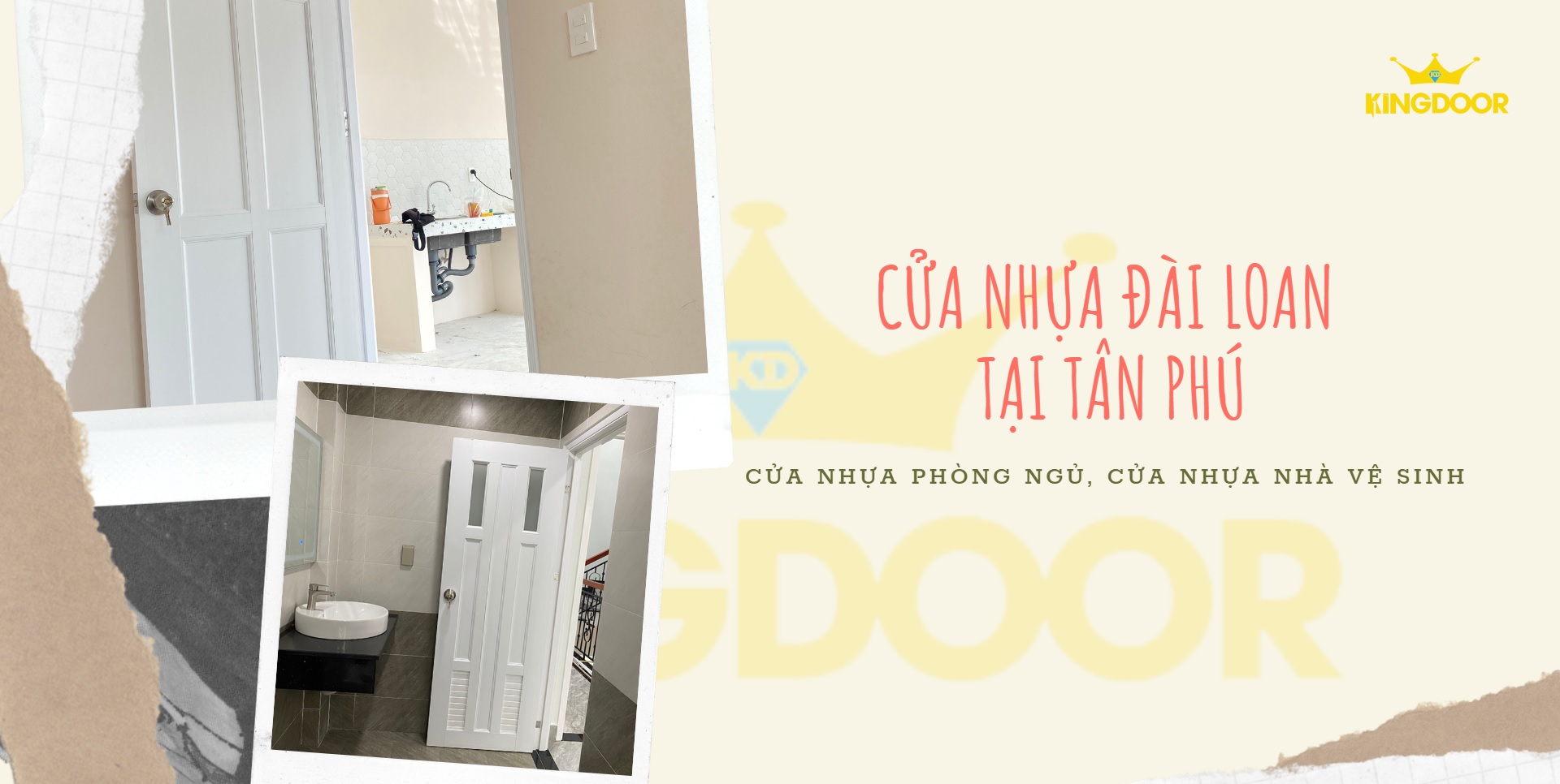 Cửa nhựa Đài Loan tại Tân Phú, cửa nhựa giá rẻ