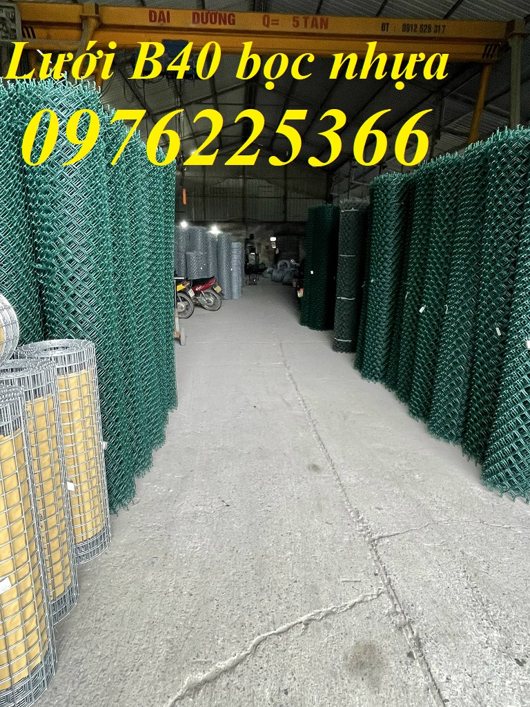 Lưới B40 bọc nhựa ,Lưới B40 bọc nhựa PVC giá tốt tại Miền Bắc
