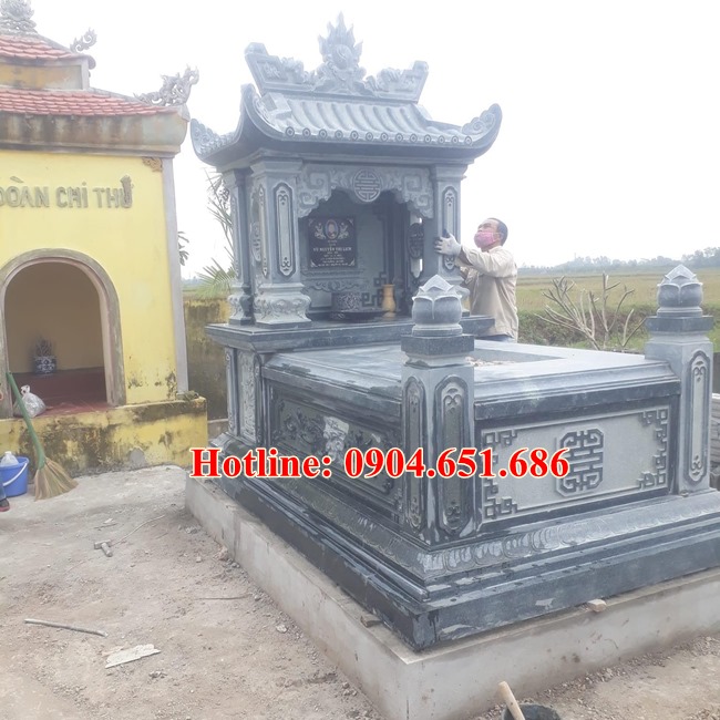 Xây 34+ Mẫu mộ đá xanh rêu tại Hải Dương - Mộ đá bán tại Hải Dương
