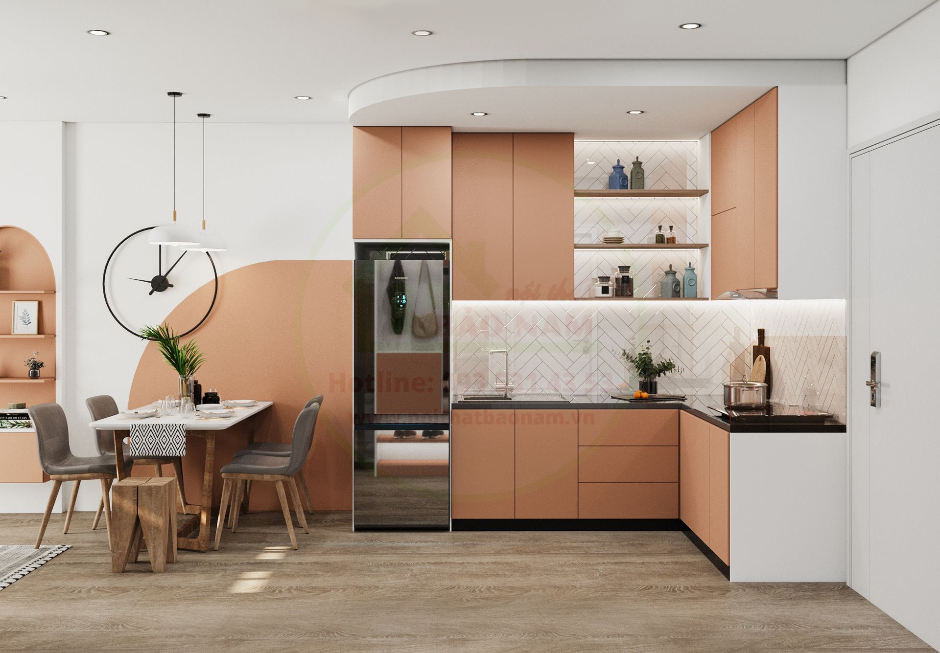 Thiết kế Nội Thất căn hộ Vinhome Grand Park 1PN+