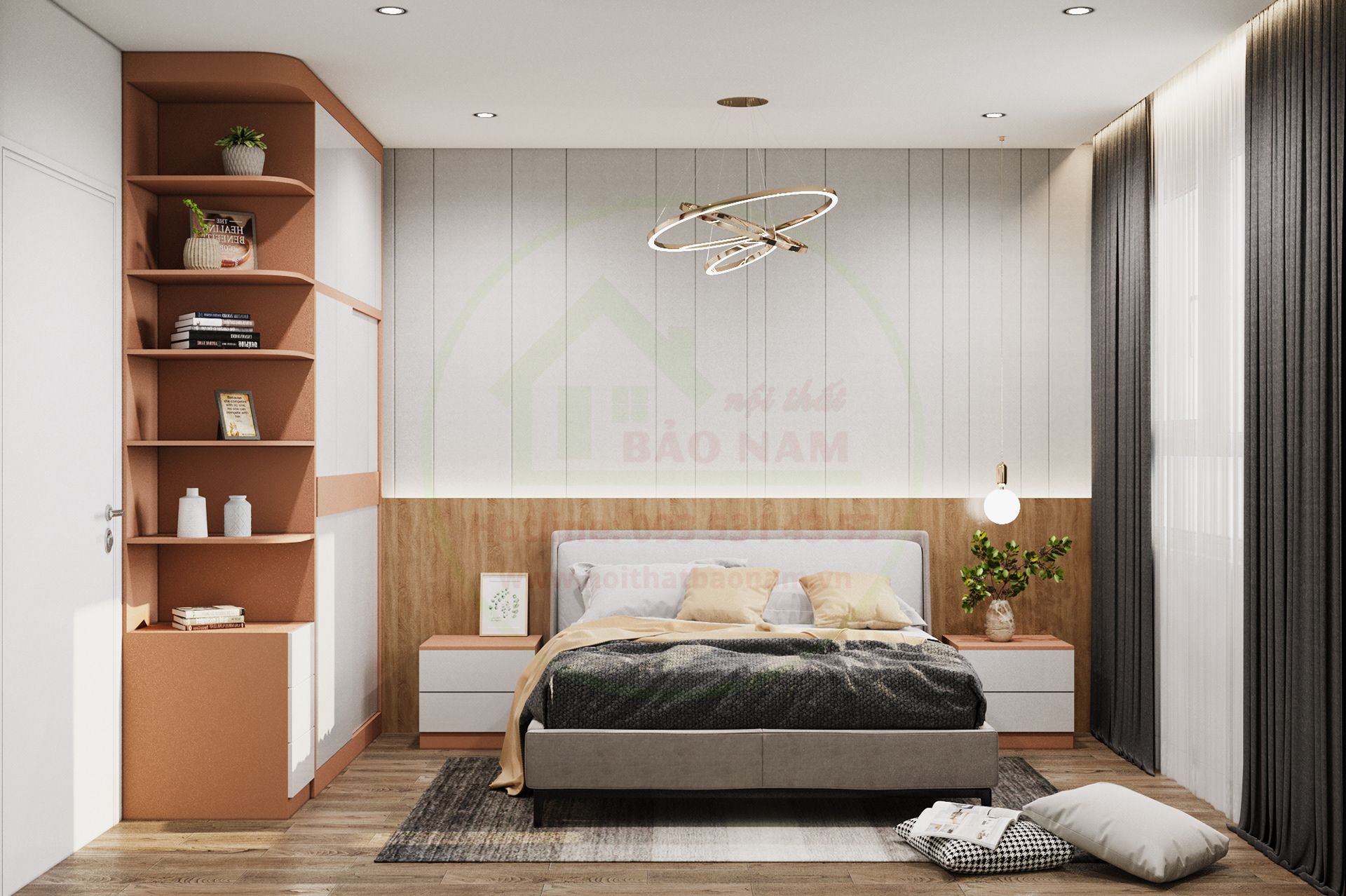 Thiết kế Nội Thất căn hộ Vinhome Grand Park 1PN+
