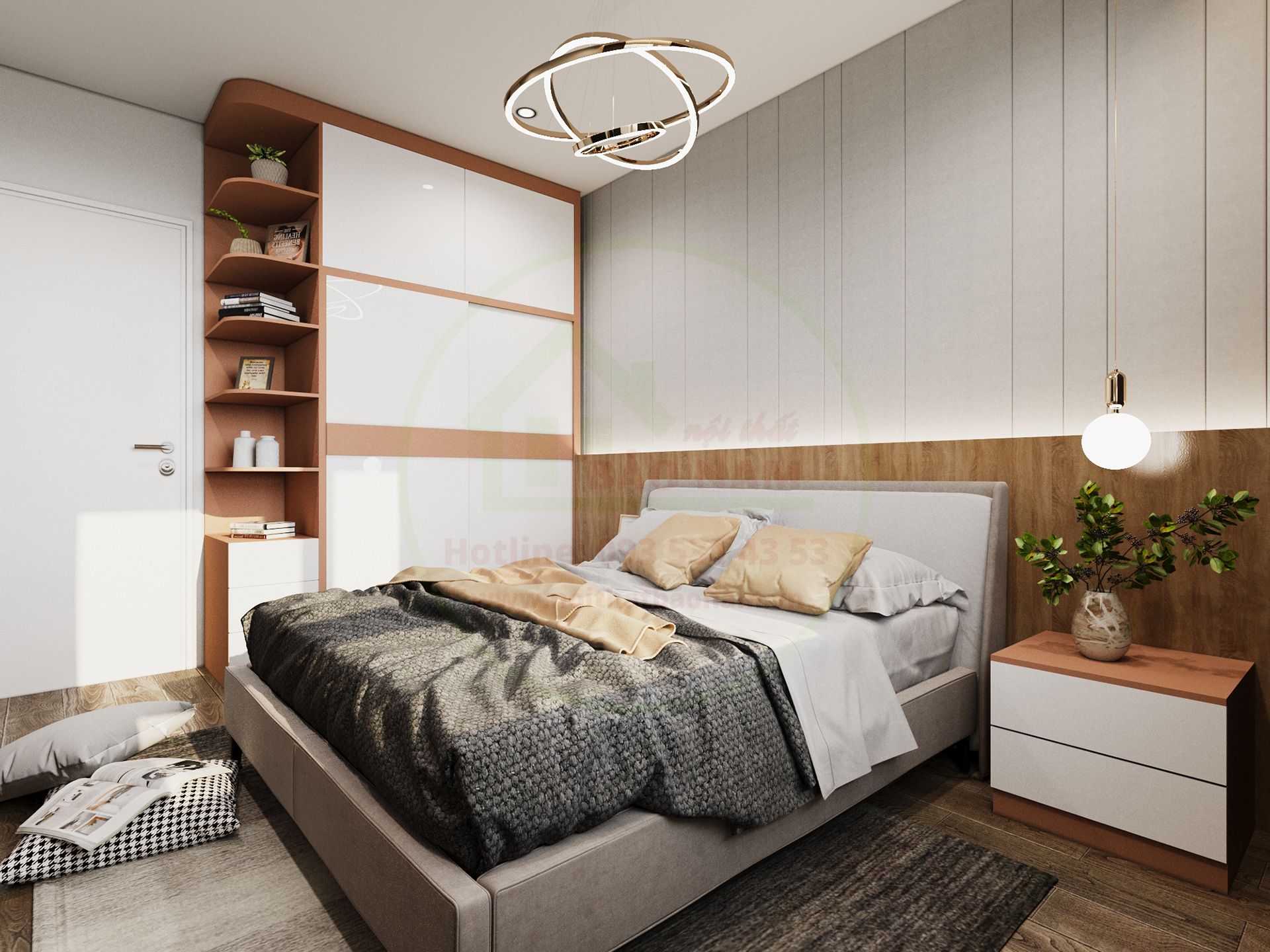 Thiết kế Nội Thất căn hộ Vinhome Grand Park 1PN+