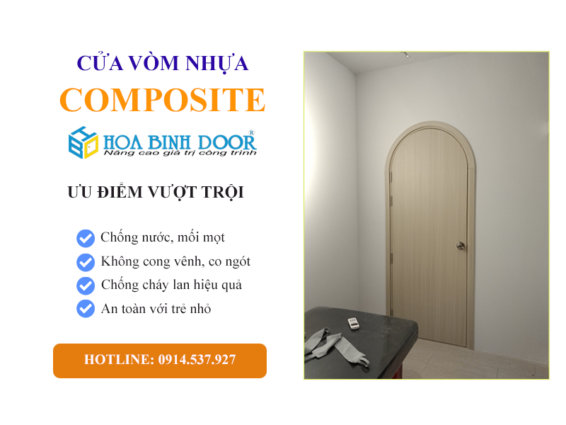 Cửa vòm nhựa tại quận 10 - Mẫu cửa vòm đẹp 2023