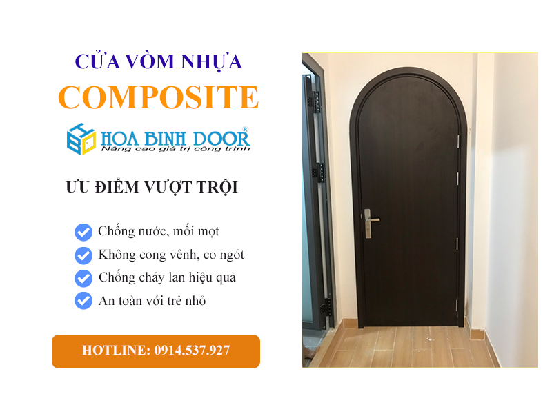 Cửa vòm nhựa tại quận 10 - Mẫu cửa vòm đẹp 2023