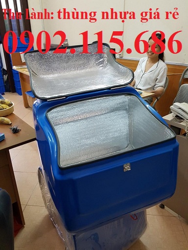 Thùng giao hàng giữ nhiệt, thùng ship hàng giữ nhiệt