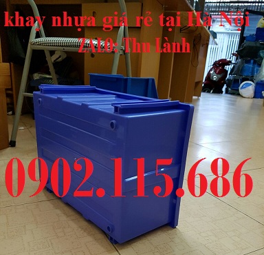 Khay vát, khay linh kiện H17, khay nhựa vát